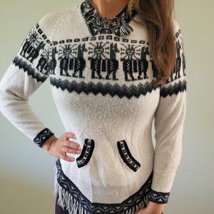 Alpaca wool sweater